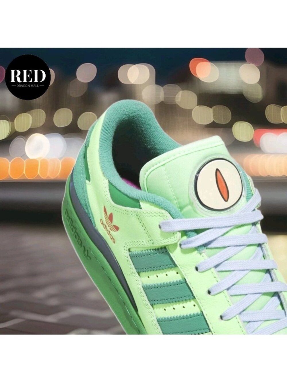 Adidas The Simpsons Forum 84 Low Cl Green Shoes JQ5290 - Men's Size 9 - Picture 7 of 15